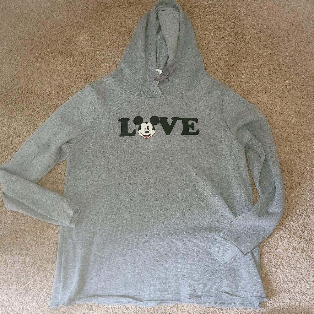 Disney's Mickey LOVE Hoodie, XL